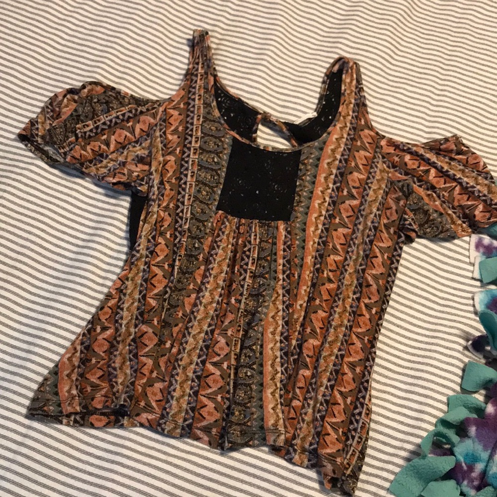 Off the shoulder shirt